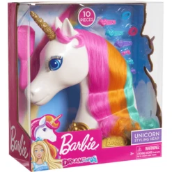 Barbie Dream Topia Eenhoorn Kapperskop -Kinderspeelgoed Winkel barbie dream topia eenhoorn kapperskop a369046 4