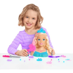 Barbie Dream Topia Kapperskop -Kinderspeelgoed Winkel barbie dream topia kapperskop a369044 1