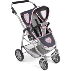 BAYER CHIC 2000 3-in-1 Stationwagon Emotionele All In, Melange Grijs-navy -Kinderspeelgoed Winkel bayer chic 2000 3 in 1 stationwagon emotionele all in melange grijs navy a297152 1