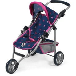 BAYER CHIC 2000 Jogging Buggy LOLA Stars Marine -Kinderspeelgoed Winkel bayer chic 2000 jogging buggy lola stars marine a271295 3