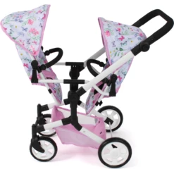 BAYER CHIC 2000 Poppenwagen Linus Duo Flower -Kinderspeelgoed Winkel bayer chic 2000 poppenwagen linus duo flower a359595 1