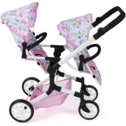 BAYER CHIC 2000 Poppenwagen Linus Duo Flower -Kinderspeelgoed Winkel bayer chic 2000 poppenwagen linus duo flower a359595 4