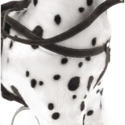 BAYER CHIC 2000 Schommelpaard CARLOTTA Wit Met Zwarte Stippen -Kinderspeelgoed Winkel bayer chic 2000 schommelpaard carlotta wit met zwarte stippen a320815 2