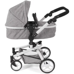 BAYER CHIC Combi Poppenwagen YOLO Grijs 8 BAYER CHIC Combi Poppenwagen YOLO Grijs -Kinderspeelgoed Winkel bayer chic combi poppenwagen yolo grijs a320999 1