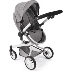 BAYER CHIC Combi Poppenwagen YOLO Grijs 9 BAYER CHIC Combi Poppenwagen YOLO Grijs -Kinderspeelgoed Winkel bayer chic combi poppenwagen yolo grijs a320999 2
