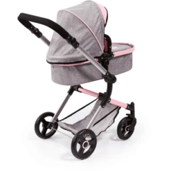 Bayer Design Neo Vario Combinatie Poppenwagen Grijs/roze, Met Vlinder 9 Bayer Design Neo Vario Combinatie Poppenwagen Grijs/roze, Met Vlinder -Kinderspeelgoed Winkel bayer design neo vario combinatie poppenwagen grijs roze met vlinder a313421 2
