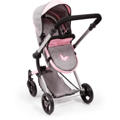 Bayer Design Neo Vario Combinatie Poppenwagen Grijs/roze, Met Vlinder 10 Bayer Design Neo Vario Combinatie Poppenwagen Grijs/roze, Met Vlinder -Kinderspeelgoed Winkel bayer design neo vario combinatie poppenwagen grijs roze met vlinder a313421 3