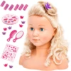Bayer Design Styling Hoofd Super Model 27 Cm Met Cosmetica -Kinderspeelgoed Winkel bayer design styling hoofd super model 27 cm met cosmetica a313565