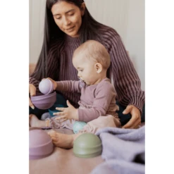 BIBS® Stapeltoren B Right Regenboog -Kinderspeelgoed Winkel bibs stapeltoren b right regenboog a391179 3