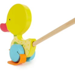 BIECO Loopstok Wacheleend, Geel -Kinderspeelgoed Winkel bieco loopstok wacheleend geel a080280 2