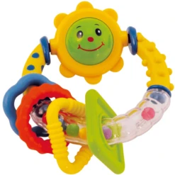 Bieco Rammelaar/Bijtring Zon -Kinderspeelgoed Winkel bieco rammelaar bijtring zon a206090 2