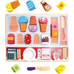 Bino 3D Puzzelhout, Roomijs Parlour -Kinderspeelgoed Winkel bino 3d puzzelhout roomijs parlour a360501 4