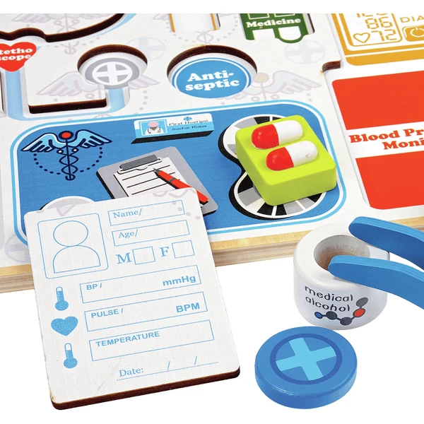 Bino 3D Puzzle Doctor, 15 St. 5 Bino 3D Puzzle Doctor, 15 St. - Afbeelding 3