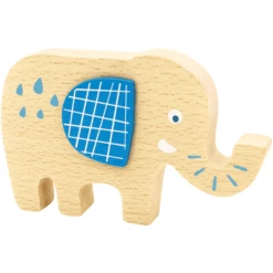 Bino Houten Evenwichtsspel, Olifant -Kinderspeelgoed Winkel bino houten evenwichtsspel olifant a360493 2
