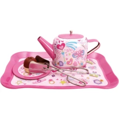 Bino Thee- En Gebakstandaardset Voor Kinderen -Kinderspeelgoed Winkel bino thee en gebakstandaardset voor kinderen a360320 2