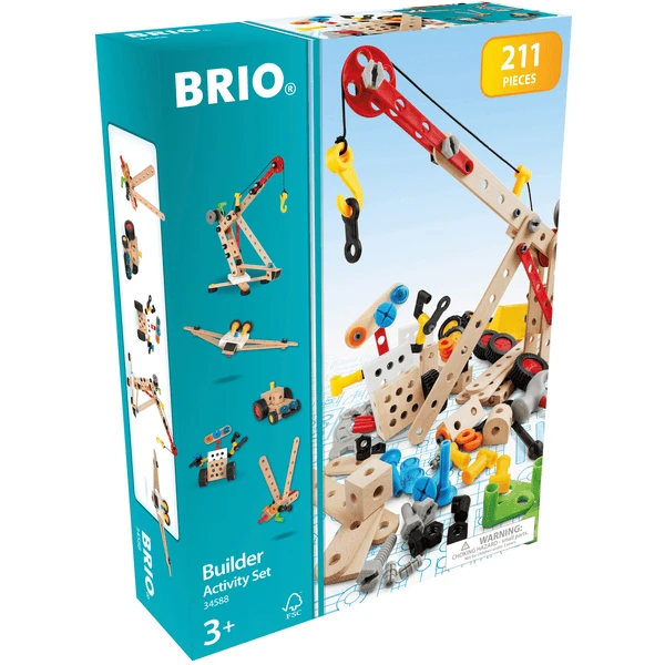 BRIO ® Build Er Kleuterschool Set, 211st. 3 BRIO ® Build Er Kleuterschool Set, 211st.
