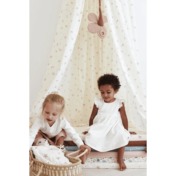 Cam Cam Copenhagen Muziek Mobiel, Wind Flower - Dusty Rose 4 Cam Cam Copenhagen Muziek Mobiel, Wind Flower - Dusty Rose - Image 2