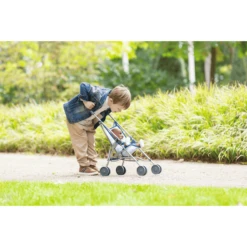 Corolle ® Mon Grand Accessoires - Doll Buggy Blauw -Kinderspeelgoed Winkel corolle mon grand accessoires doll buggy blauw a290270 4