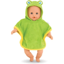 Corolle ® Mon Petit Poupon - Badjas, Kikker 30cm 11 Corolle ® Mon Petit Poupon - Badjas, Kikker 30cm -Kinderspeelgoed Winkel corolle mon petit poupon badjas kikker 30cm a337765 4