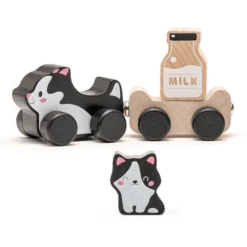 Cubika Toys Houten Speelgoed "Clever Kitten -Kinderspeelgoed Winkel cubika toys houten speelgoed clever kitten a344449 1