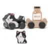 Cubika Toys Houten Speelgoed "Clever Kitten -Kinderspeelgoed Winkel cubika toys houten speelgoed clever kitten a344449