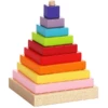Cubika Toys Houten Speelgoed Pyramide -Kinderspeelgoed Winkel cubika toys houten speelgoed pyramide a345285