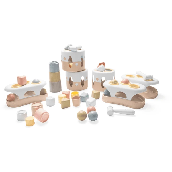 Dantoy Tiny BIO Set Van Insteekspel En Hamerbank 6 Dantoy Tiny BIO Set Van Insteekspel En Hamerbank - Afbeelding 4