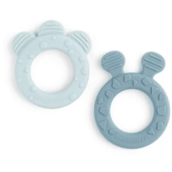 Done By Deer ™ Bijtring 2-Pack Hert Friends Blauw -Kinderspeelgoed Winkel done by deer bijtring 2 pack hert friends blauw a337899 3