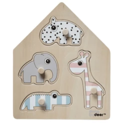 Done By Deer ™ Houten Puzzel Hert Friends 8 Done By Deer ™ Houten Puzzel Hert Friends -Kinderspeelgoed Winkel done by deer houten puzzel hert friends a279431 2