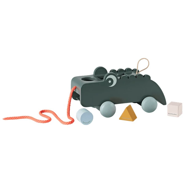 Done By Deer ™ Pull-along Vehicle Crocodile Croco, Groen 3 Done By Deer ™ Pull-along Vehicle Crocodile Croco, Groen