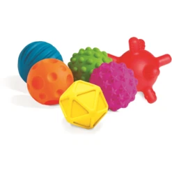 Edushape Baby Sensorische Ballen - 6 Stuks