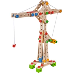 Eichhorn Constructeurskraan -Kinderspeelgoed Winkel eichhorn constructeurskraan a289080 4