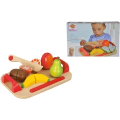 EICHHORN Snijplank Fruit 12 Delig -Kinderspeelgoed Winkel eichhorn snijplank fruit 12 delig a055724 2