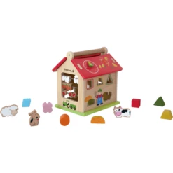 EverEarth® Boerderij Sorteerspel -Kinderspeelgoed Winkel everearth boerderij sorteerspel a281230 1
