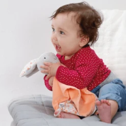 Fehn Deluxe Knuffeldoek Konijn -Kinderspeelgoed Winkel fehn deluxe knuffeldoek konijn a246922 4