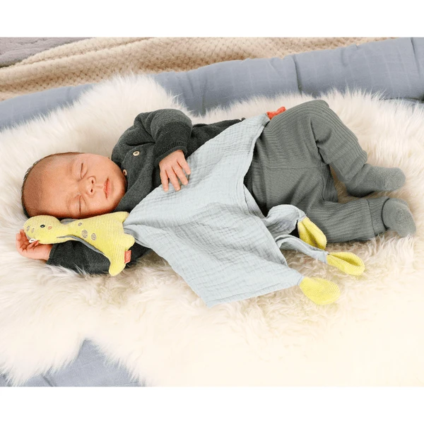 Fehn ® Knuffeldoekje Dino 5 Fehn ® Knuffeldoekje Dino - Afbeelding 3