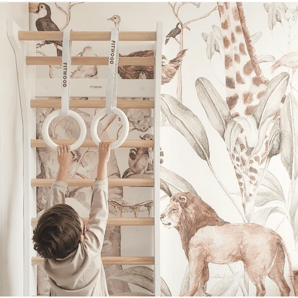 Fitwood ULPU MINI Turnringen, Berken - Zwarte Banden 5 Fitwood ULPU MINI Turnringen, Berken - Zwarte Banden - Image 3