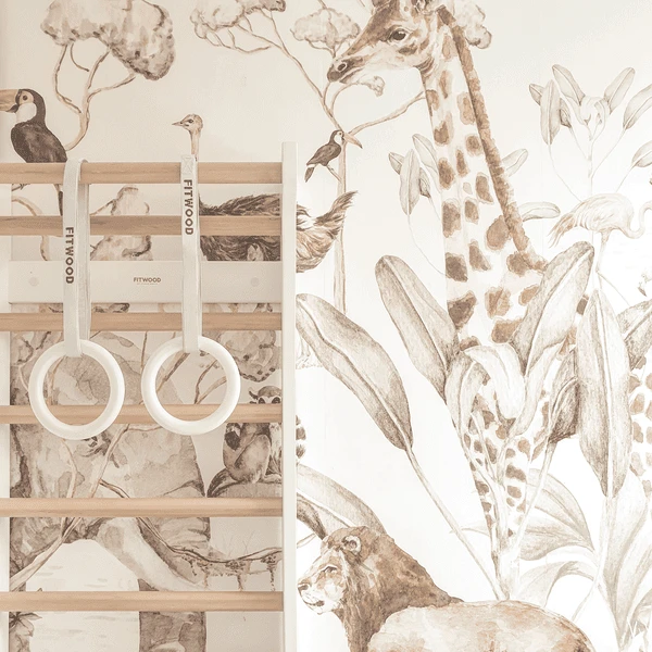 Fitwood ULPU MINI Turnringen, Berken - Zwarte Banden 6 Fitwood ULPU MINI Turnringen, Berken - Zwarte Banden - Image 4