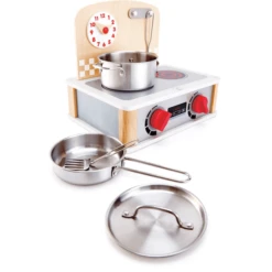 Hape 2-in-1 Keuken- En Grillset 9 Hape 2-in-1 Keuken- En Grillset -Kinderspeelgoed Winkel hape 2 in 1 keuken en grillset a228246 2