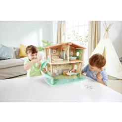 Hape Das Urwaldhaus Der Tiger - Green Planet Explore Rs -Kinderspeelgoed Winkel hape das urwaldhaus der tiger green planet explore rs a391195 1