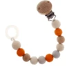 HESS Speenketting, Natuurlijk Oranje -Kinderspeelgoed Winkel hess speenketting natuurlijk oranje a286239