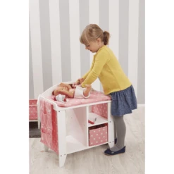 Howa® Luiertafel Voor Poppen Roze -Kinderspeelgoed Winkel howa luiertafel voor poppen roze a268425 2