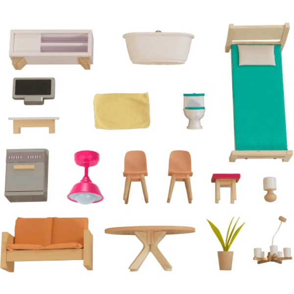 KidKraft® Dottie Poppenhuis 5 KidKraft® Dottie Poppenhuis - Image 3