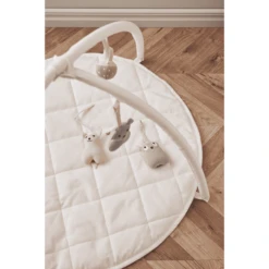 Kids Concept ® Babygym Textiel Natuurlijke Wit -Kinderspeelgoed Winkel kids concept babygym textiel natuurlijke wit a309105 2