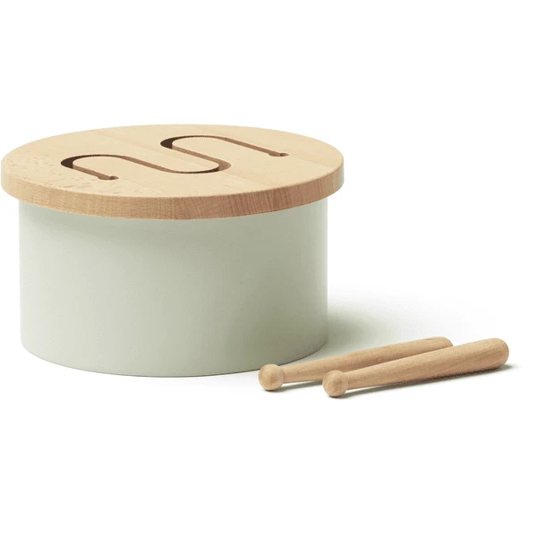 Kids Concept ® Trommel Licht Groen 4 Kids Concept ® Trommel Licht Groen - Afbeelding 2