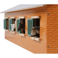 Kids Globe Boerderij Paardenstal Met 7 Boxen -Kinderspeelgoed Winkel kids globe boerderij paardenstal met 7 boxen a367591 4
