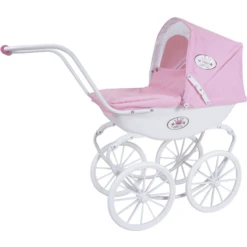 Knorr® Speelgoed Poppenwagen Class Ic Kinderwagen Roze/wit -Kinderspeelgoed Winkel knorr speelgoed poppenwagen class ic kinderwagen roze wit a311355 1