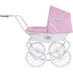 Knorr® Speelgoed Poppenwagen Class Ic Kinderwagen Roze/wit -Kinderspeelgoed Winkel knorr speelgoed poppenwagen class ic kinderwagen roze wit a311355 2