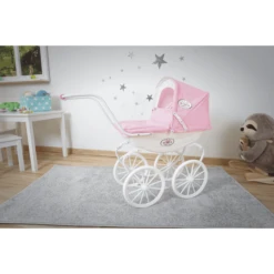 Knorr® Speelgoed Poppenwagen Class Ic Kinderwagen Roze/wit -Kinderspeelgoed Winkel knorr speelgoed poppenwagen class ic kinderwagen roze wit a311355 3