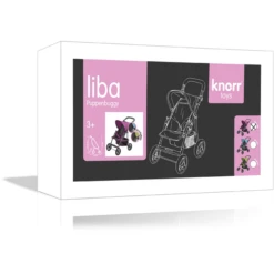 Knorr® Toys Poppenbuggy Liba - Tec Purple -Kinderspeelgoed Winkel knorr toys poppenbuggy liba tec purple a238042 1